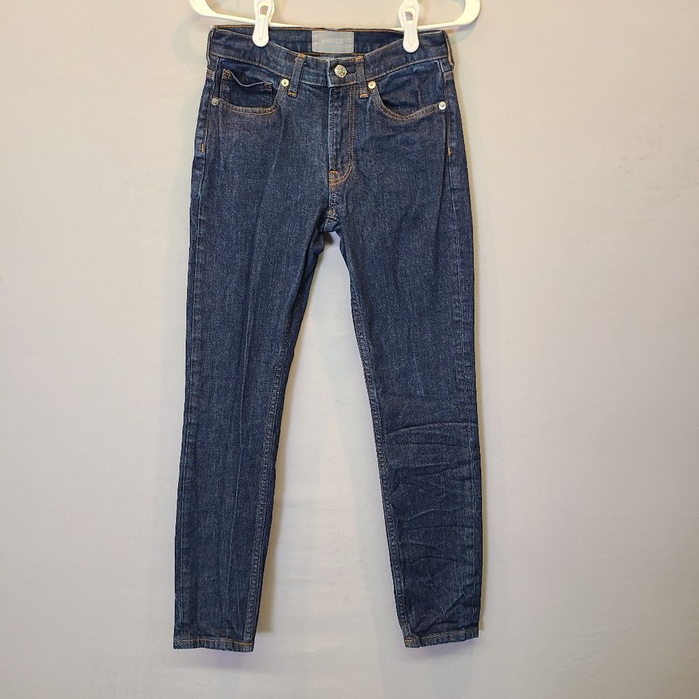 Everlane Mid Rise Skinny Jeans Womens 25 Regular